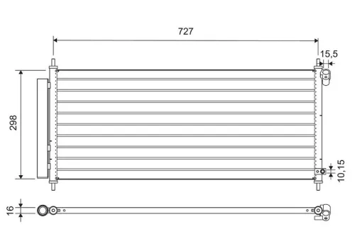 Condenser, air conditioning