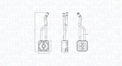 Oil Cooler, engine oil