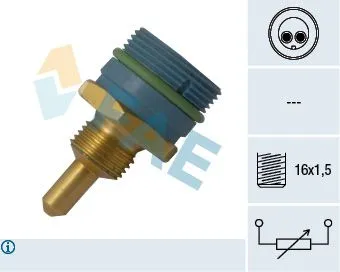 Sensor, coolant temperature