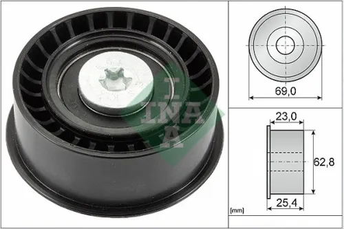 Deflection Pulley/Guide Pulley, timing belt