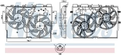 Fan, engine cooling