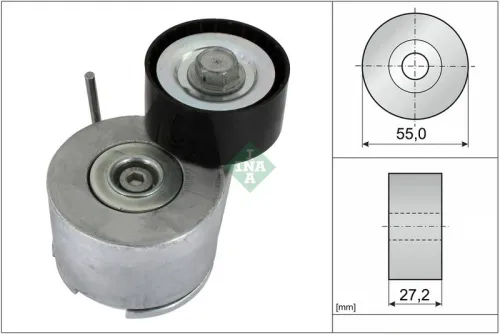 Belt Tensioner, V-ribbed belt