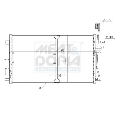 Condenser, air conditioning