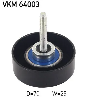 Deflection/Guide Pulley, V-ribbed belt