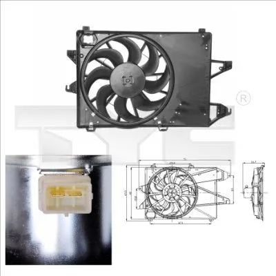 Fan, air conditioning condenser