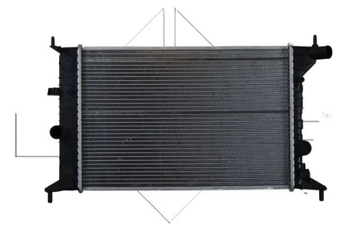 Radiator, engine cooling