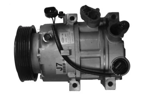 Compressor, air conditioning