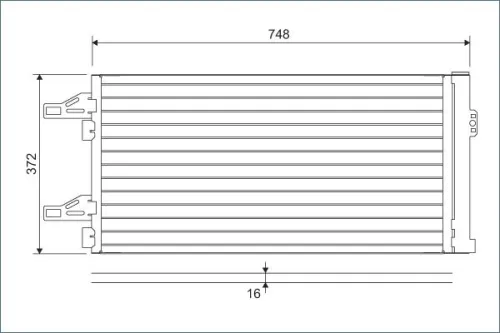 Condenser, air conditioning