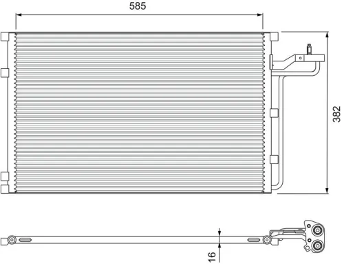 Condenser, air conditioning