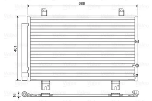 Condenser, air conditioning