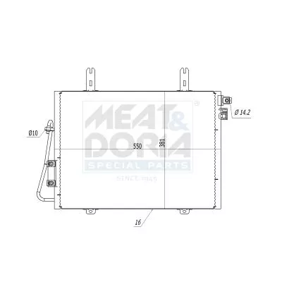 Condenser, air conditioning