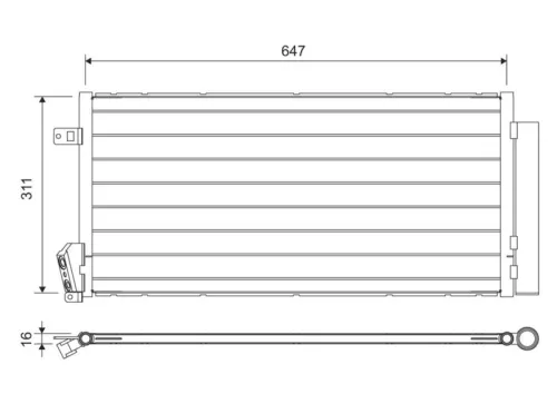 Condenser, air conditioning