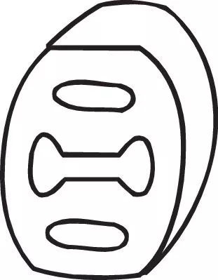 Mount, exhaust system