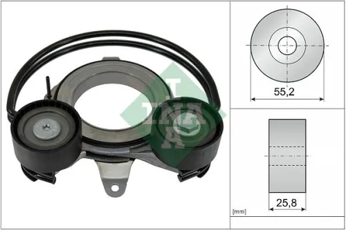 Belt Tensioner, V-ribbed belt