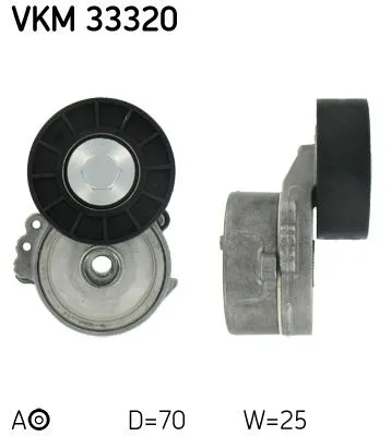 Belt Tensioner, V-ribbed belt