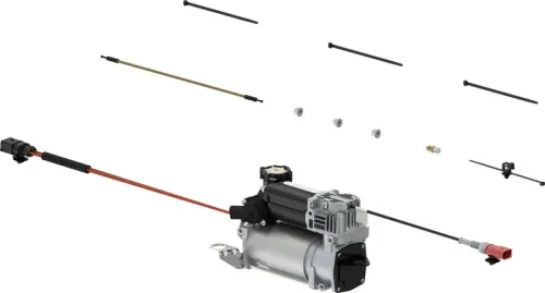 Compressor, compressed-air system