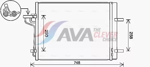 Condenser, air conditioning