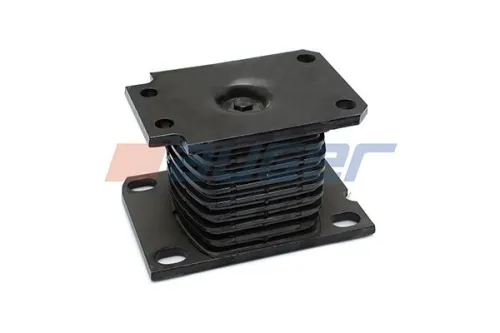 Mounting, leaf spring