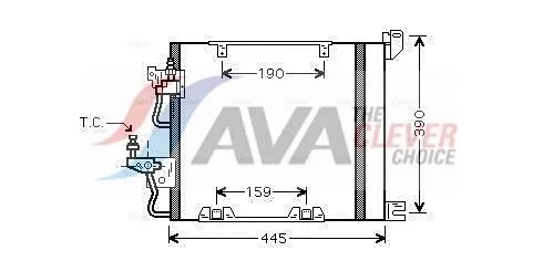 Condenser, air conditioning