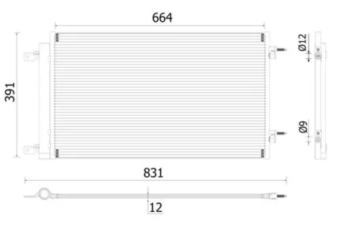 Condenser, air conditioning