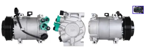 Compressor, air conditioning