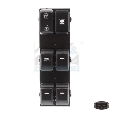 Switch, window regulator