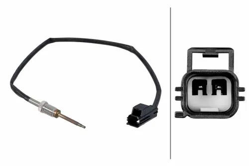 Sensor, exhaust gas temperature