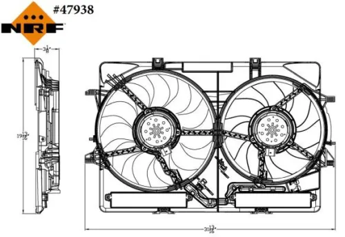 Fan, engine cooling