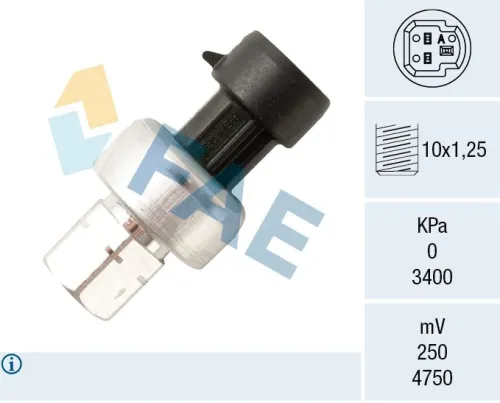 Pressure Switch, air conditioning