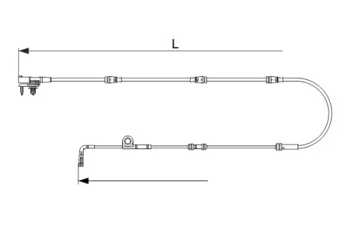 Warning Contact, brake pad wear