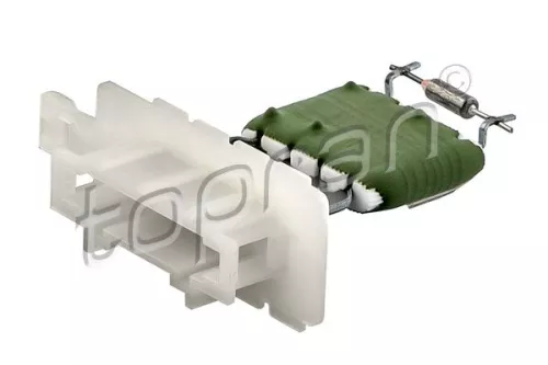 Resistor, interior blower