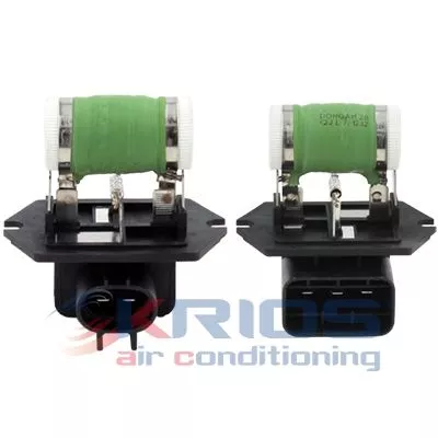 Resistor, interior blower