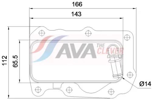 Oil Cooler, engine oil