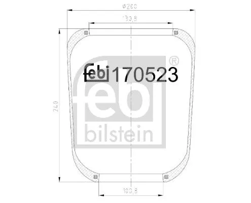 Bellow, air suspension