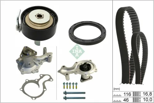 Water Pump & Timing Belt Kit