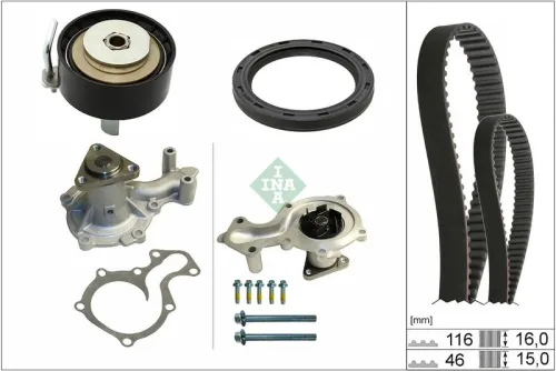 Water Pump & Timing Belt Kit