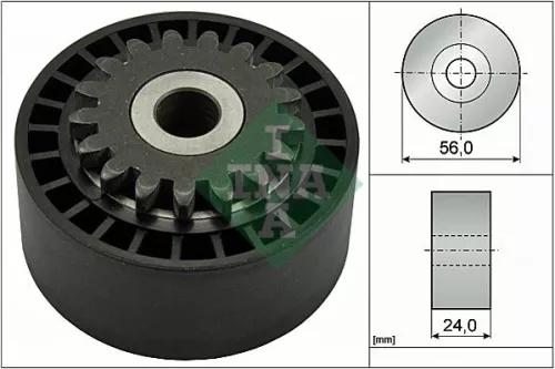 Tensioner Pulley, V-ribbed belt