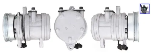 Compressor, air conditioning