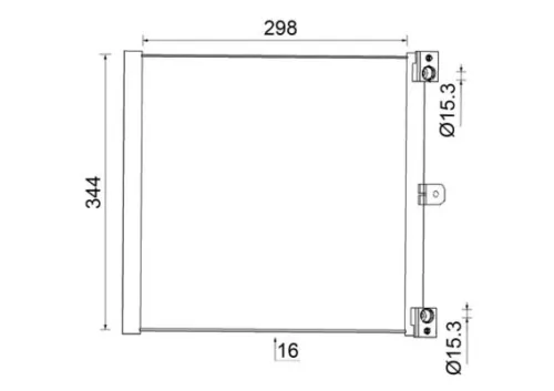 Condenser, air conditioning