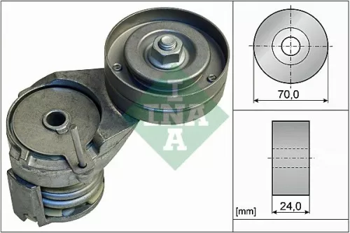 Belt Tensioner, V-ribbed belt