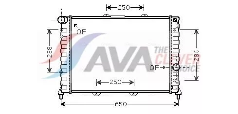 Radiator, engine cooling