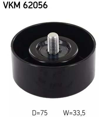 Deflection/Guide Pulley, V-ribbed belt