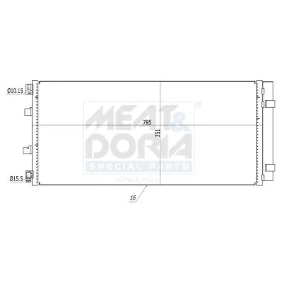 Condenser, air conditioning