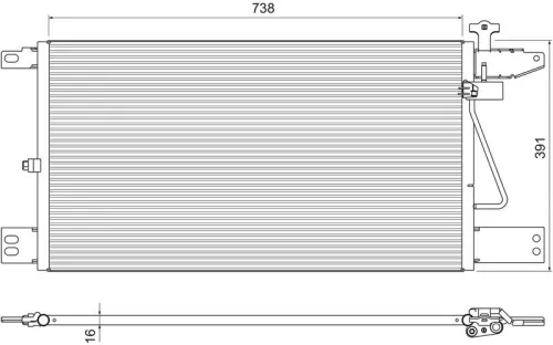 Condenser, air conditioning