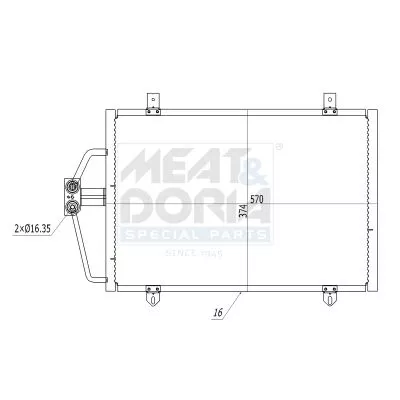 Condenser, air conditioning