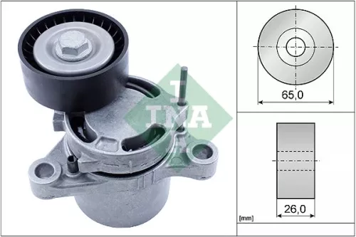 Belt Tensioner, V-ribbed belt