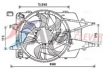 Fan, engine cooling