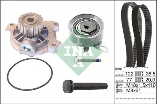 Water Pump & Timing Belt Kit