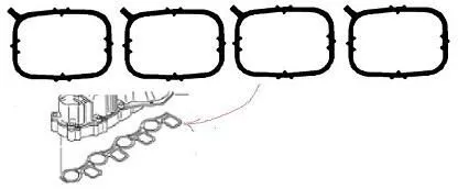 Gasket Set, intake manifold