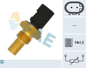 Sensor, coolant temperature